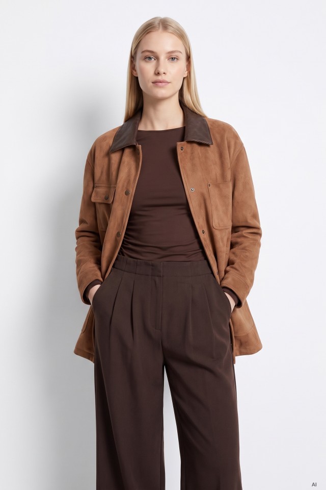 Beige Oversize Jacket Beige Oversize Jacket