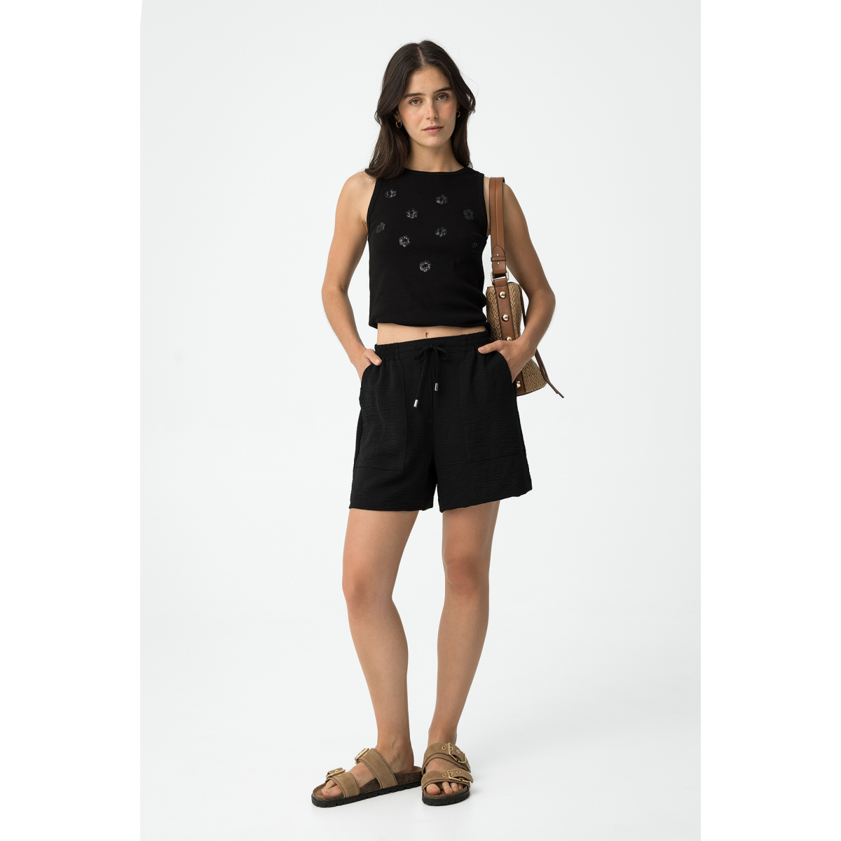 J.o Milano Shorts con elastico 164X9 main image 1