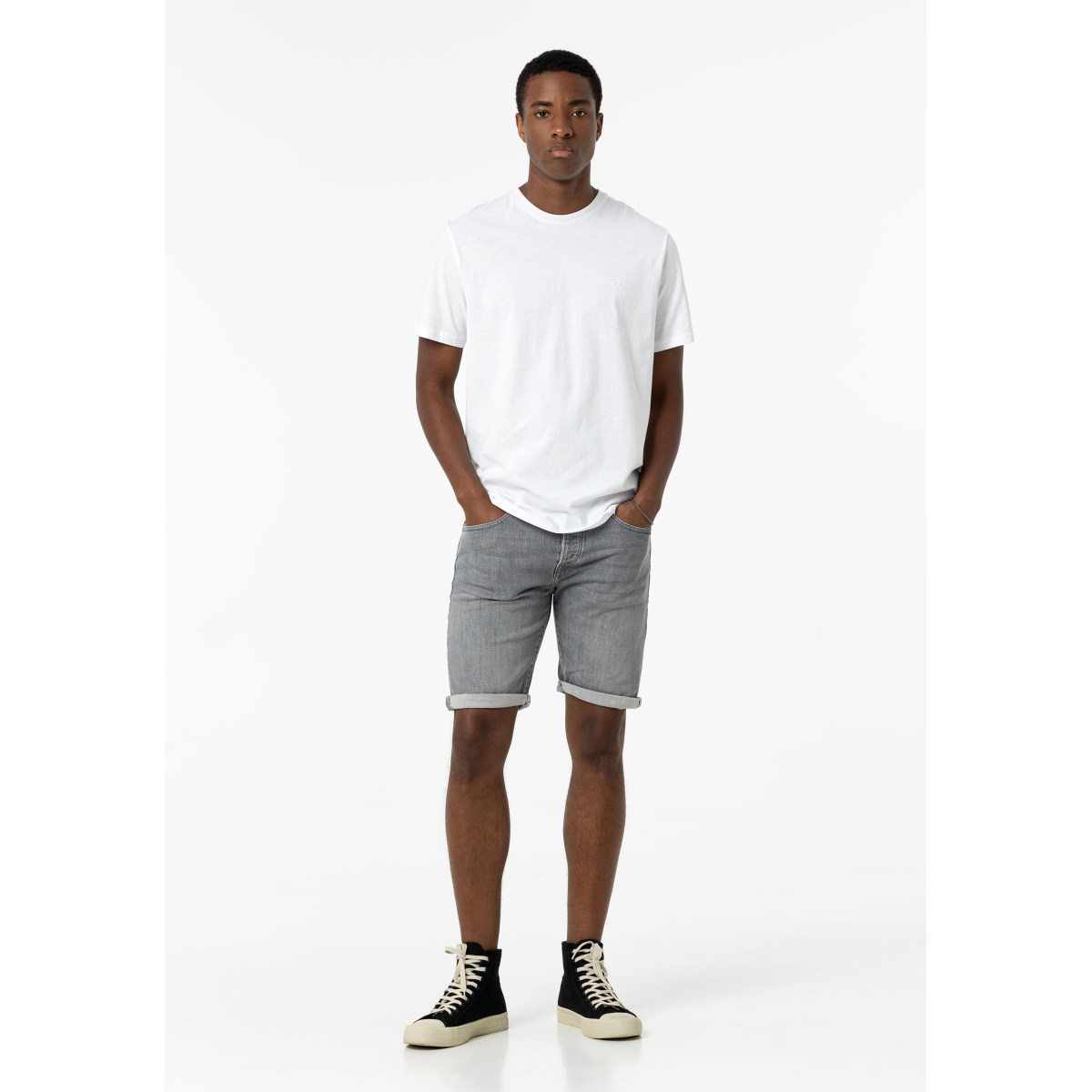 Bermuda (Short) Slim Homme Philipp Plein - Taille 42 En Jeans Bleu Usé - Occasion Très Bon État